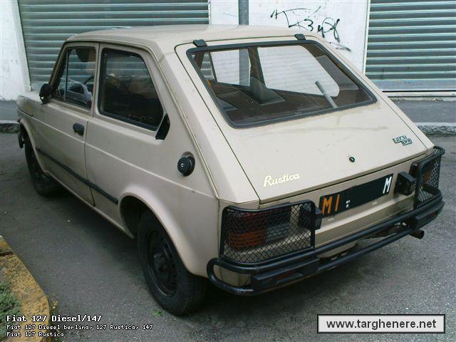 Galleria Di Targhenere Net Fiat 127 Rustica