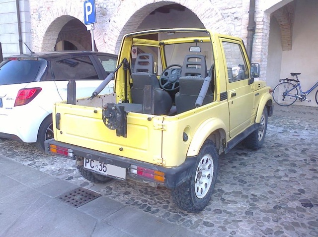 Galleria Di Targhenere Net Suzuki Santana SJ 410 Cabrio